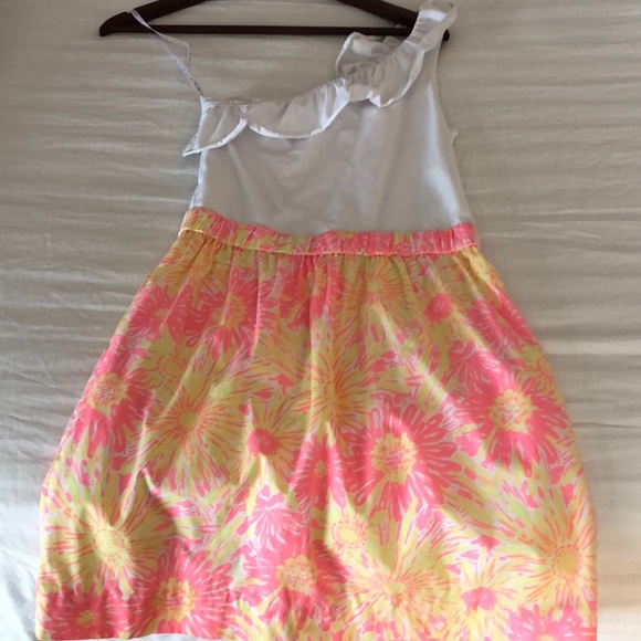 Lilly Pulitzer one shoulder dress - Picture 2 of 6